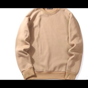 Khaki crew neck
